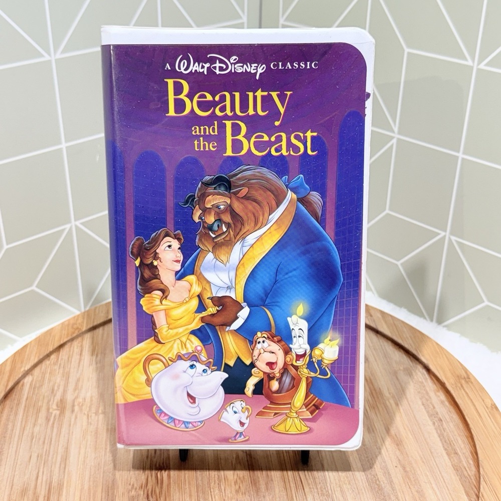 Walt Disney Beauty and the Beast 1992 RARE Black Diamond‎ COLLECTORS VHS Classic
